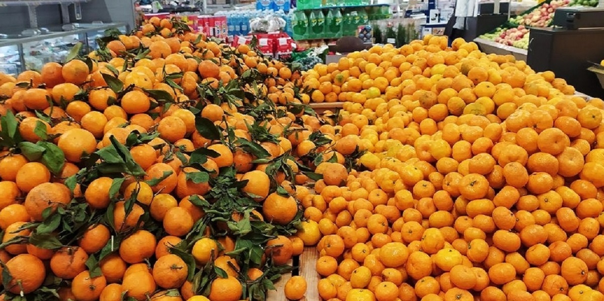 мандарины, статистика, Россия